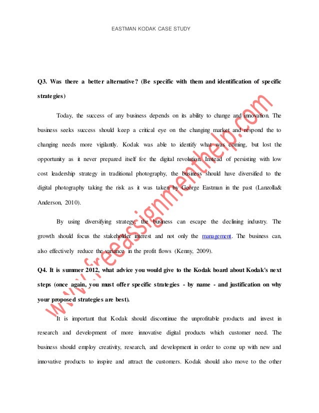 Реферат: Eastman Kodak Company Essay Research Paper Eastman